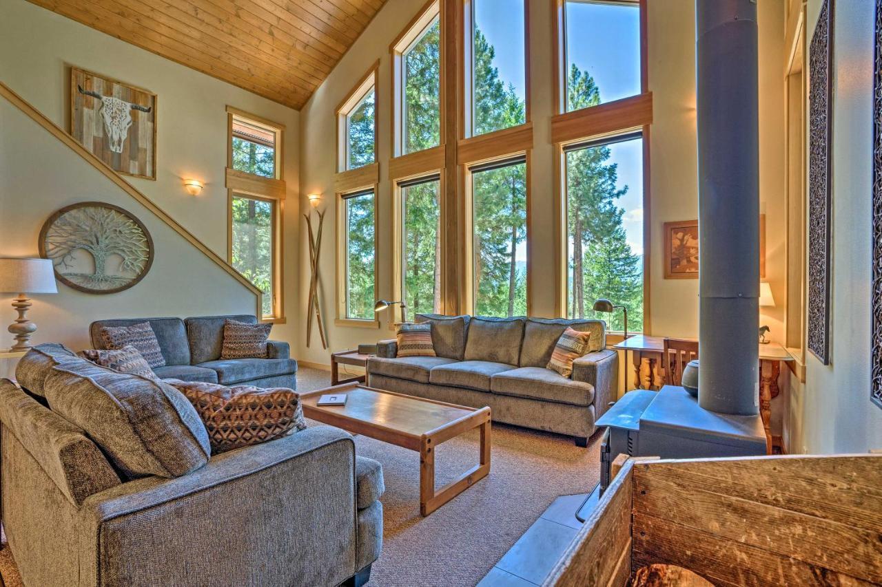 Private Leavenworth Cabin With Mtn Views And Fire Pit ภายนอก รูปภาพ