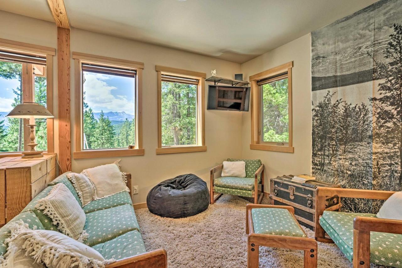 Private Leavenworth Cabin With Mtn Views And Fire Pit ภายนอก รูปภาพ
