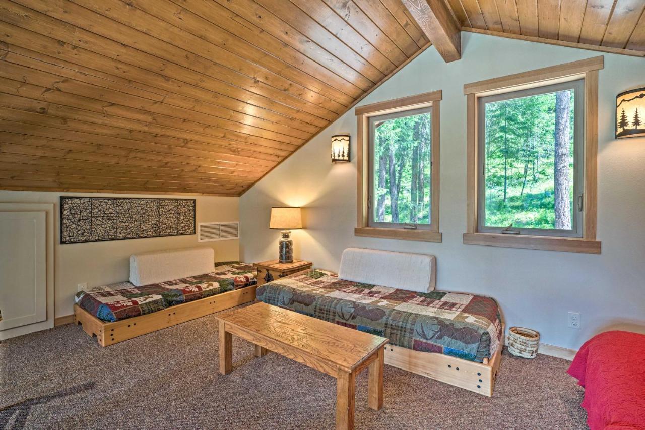 Private Leavenworth Cabin With Mtn Views And Fire Pit ภายนอก รูปภาพ